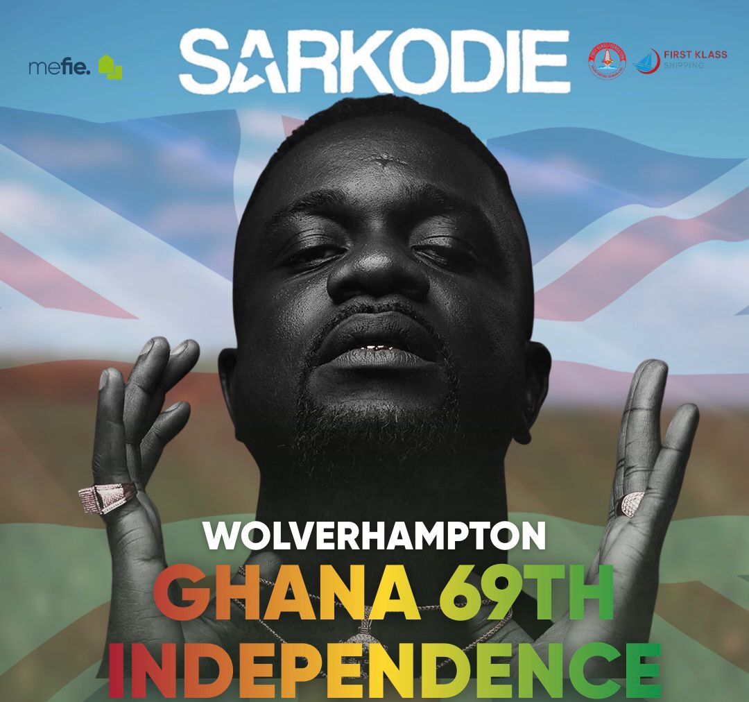 GHANA 69TH INDEPENDENCE WOLVERHAMPTON - SARKODIE