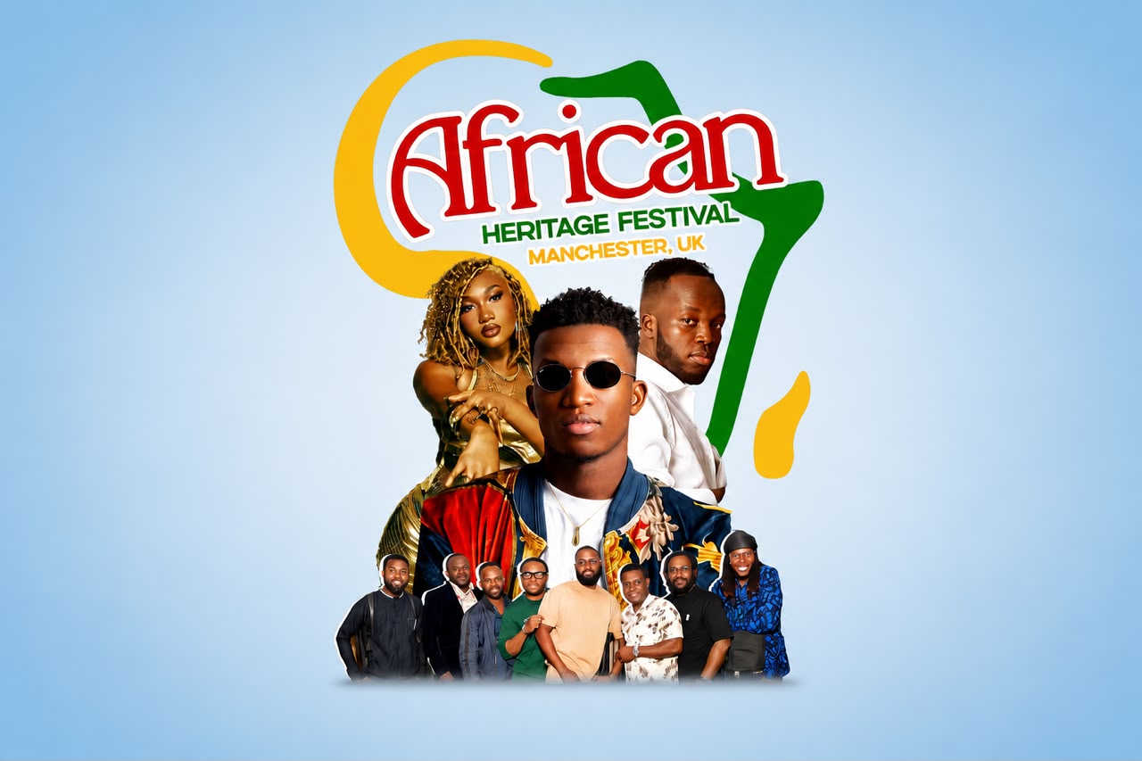 WIN 3 TICKETS TO AFRICAN HERITAGE FESTIVAL- MANCHESTER