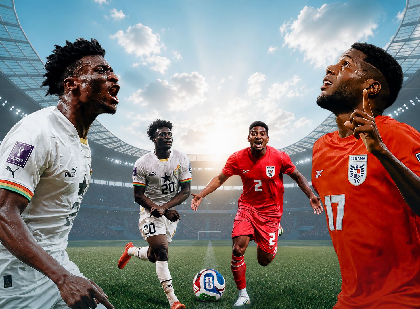 WIN 2 WORLD CUP TICKETS - GHANA VS PANAMA (CANADA)
